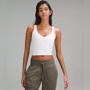 White Lululemon Align Tank Top